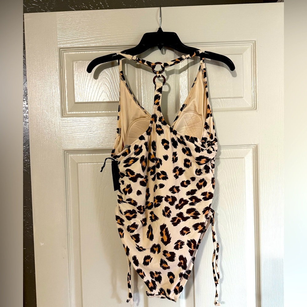 Leopard Print Women's Bodysuit